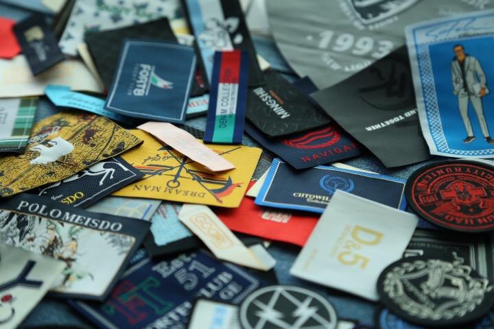 fabric yarn embroidery custom woven quilt labels for handmade items