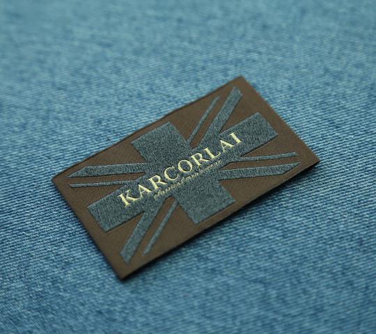 custom clothing woven label