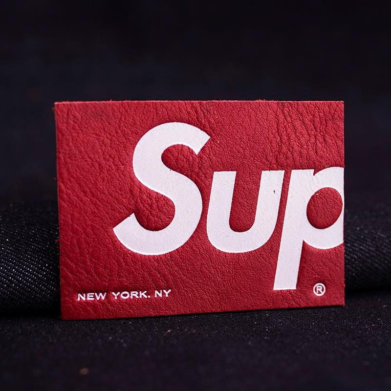 Custom Printed Debossed Brand Leather Patch Custom Printed Debossed Brand Leather Patch