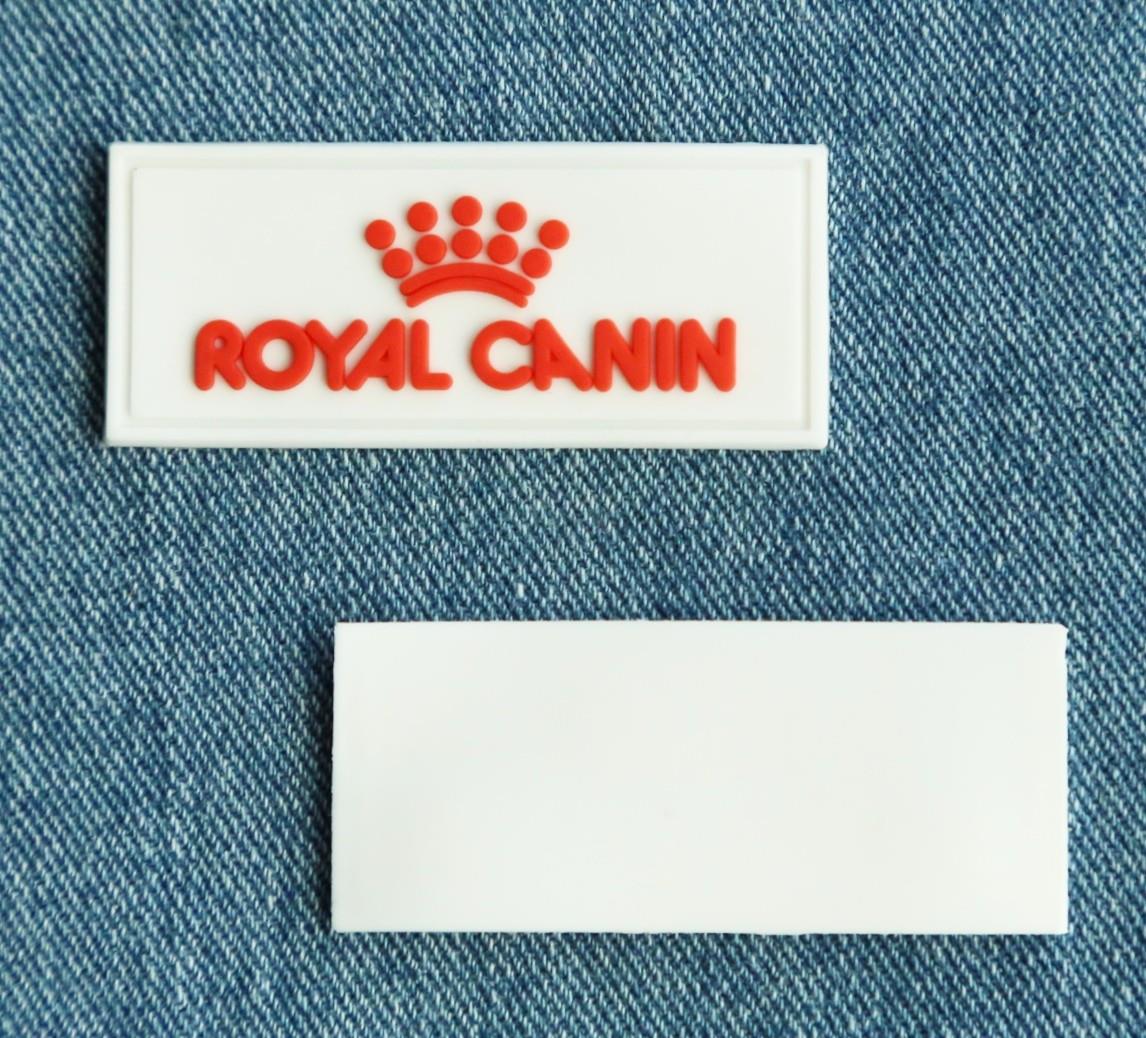 custom style 3D embossed rubber patch pvc label silicone badge