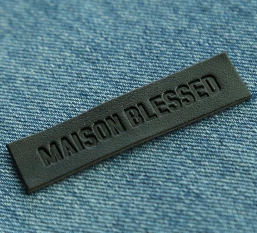 Factory direct sale high-end European style fashion leather brand label