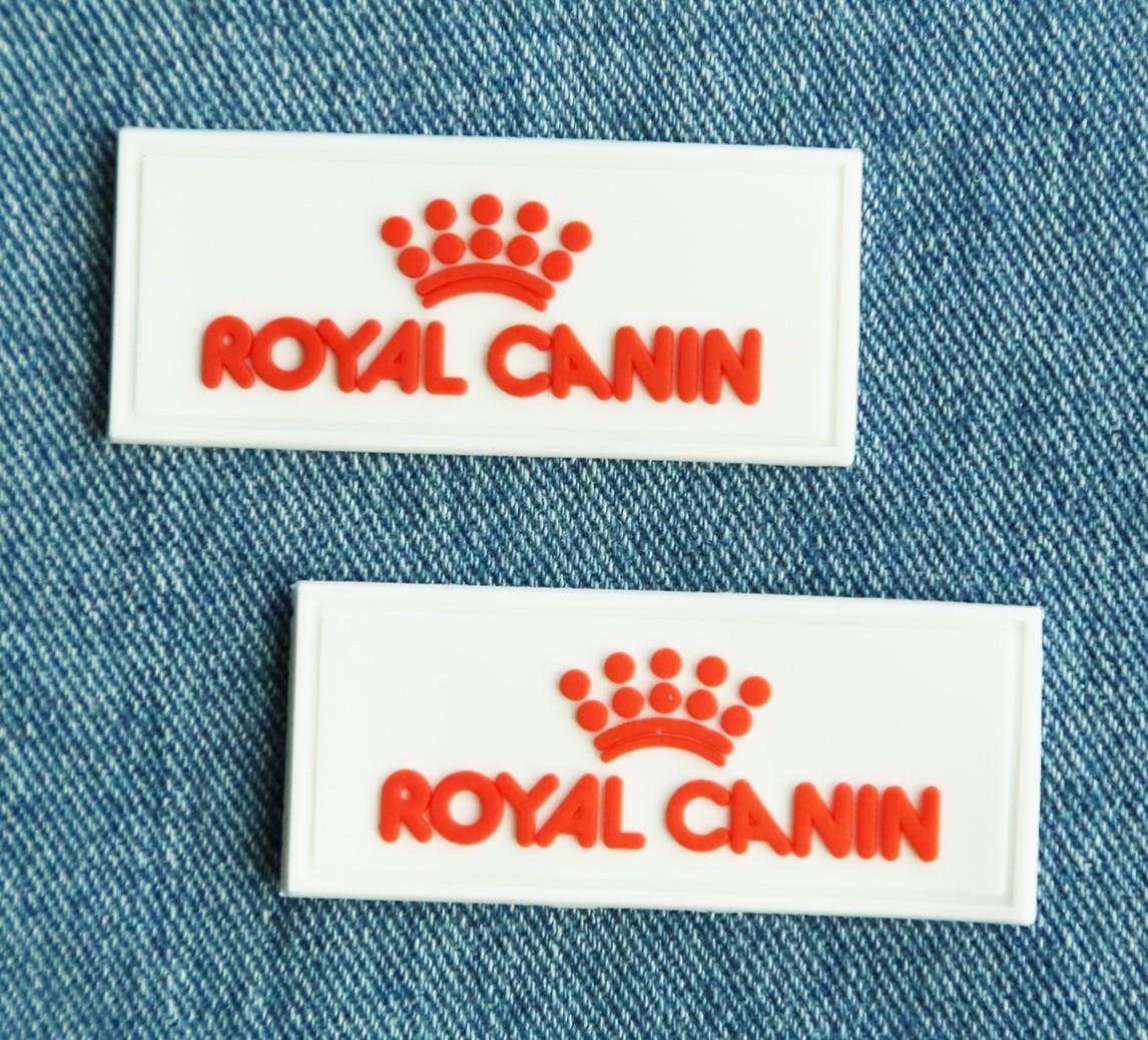 Custom Company Name Plastic Rubber Patch