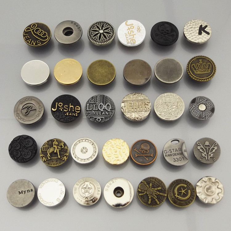 Custom Metal Tack Button For Jeans Custom Metal Tack Button For Jeans