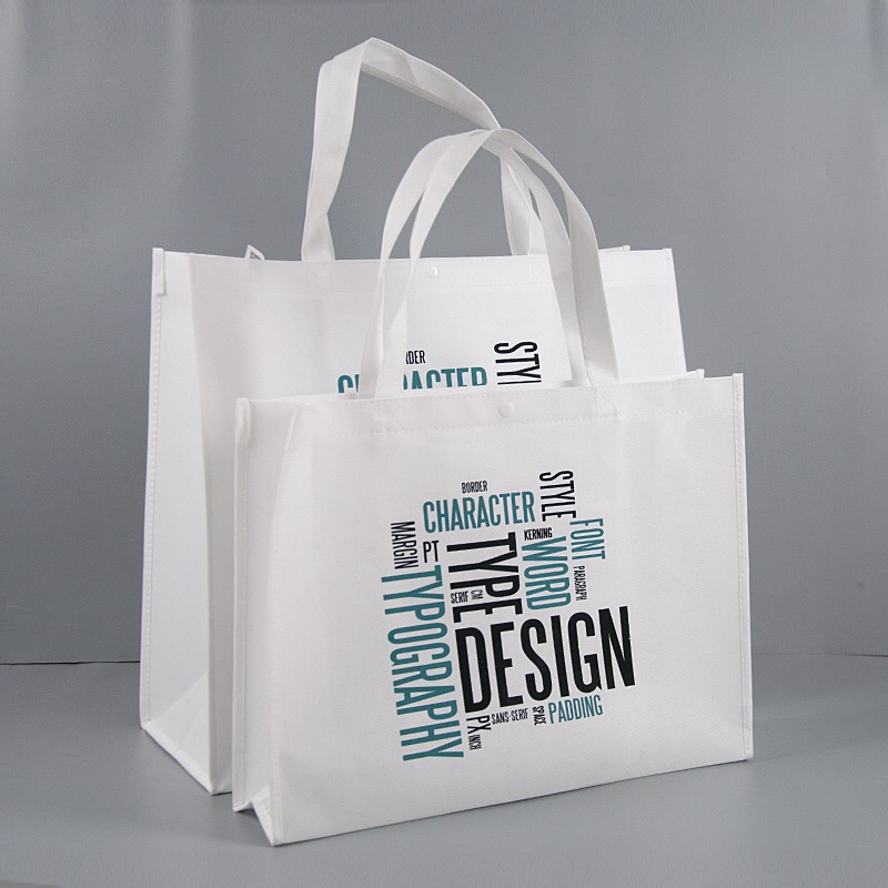 Custom Eco-Friendly Non-Woven Shopping Tote Bag