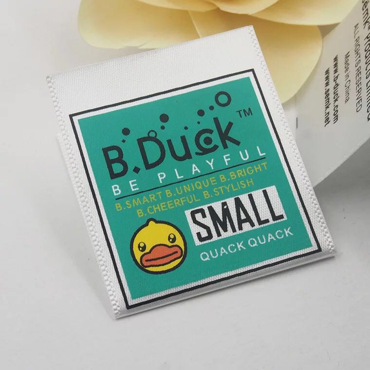 Custom Colorful Clothing Brand Label