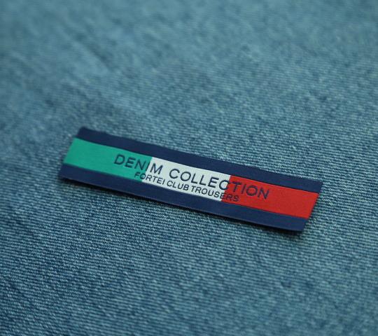 Denim Men Collection Woven Label