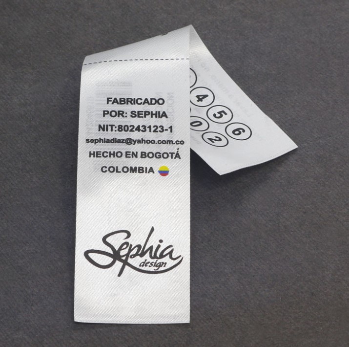 Skin-friendly Children Clothes Garment Label T shirt Print Label