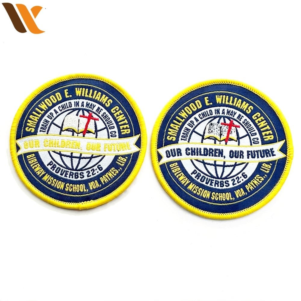 Customized Woven Patches In Different Colors 4 Customized Woven Patches In Different Colors 4