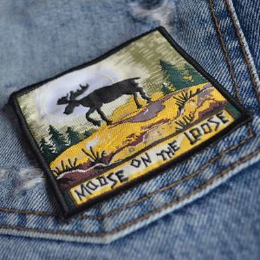 Custom Applique Iron On Embroidered Patch