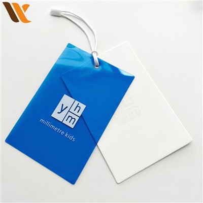 Custom Special Paper Clothing PVC Hang Tags