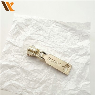 Engrave Customized Logo Metal Zipper Puller