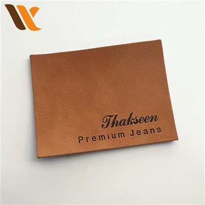 Leather Label Maker Real Leather Patch